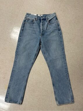 AGOLDE Riley High Rise Straight Crop  24 NWT